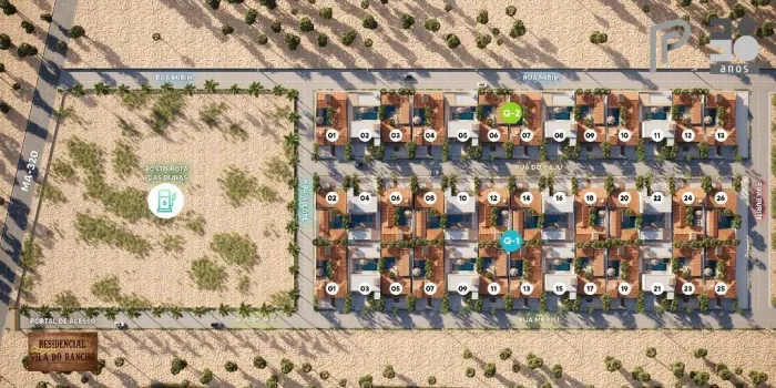 Terreno à venda, 450 m² por R$ 110.000,00 - Povoado Ribeiro - Santo Amaro do Ma