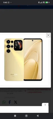 Smartphone Oukitel C68 DS NFC 8/512GB 7.2" 48/8MP -