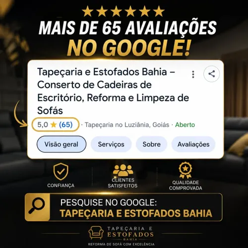 Reforma de Sofá em Valparaíso GO