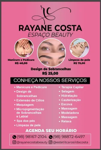 Rayane Costa Espaço Beauty