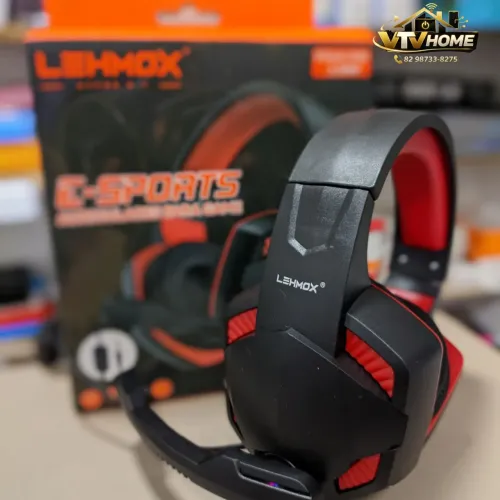 Headset Gamer Lehmox Profissional + Entrega Grátis