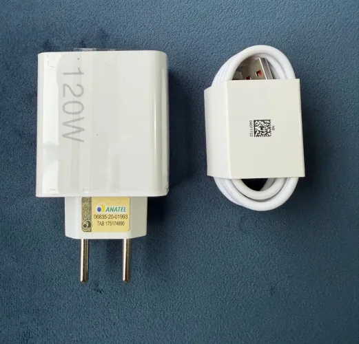 CARREGADOR E CABO 120W
