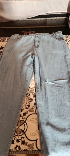 Calça balão azul claro tamanho 44
