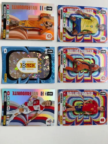 Kit 6 Cards Adrenalyn