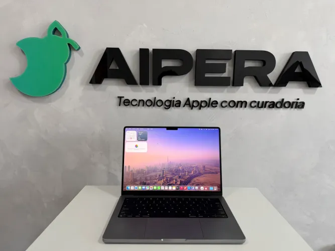 MACBOOK PRO M1, 16GB, 512 SSD, 14 POLEGADAS, TOUCH ID 