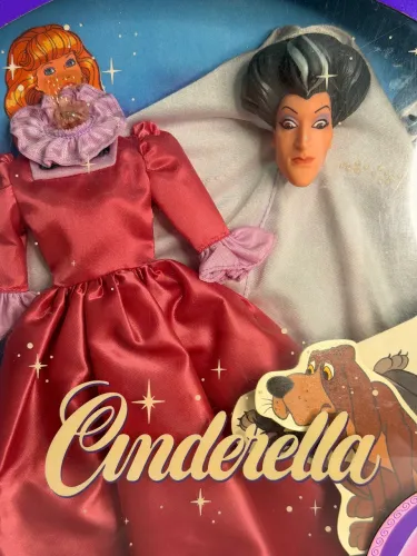 Mask & costume playset Cinderella (madrasta má)