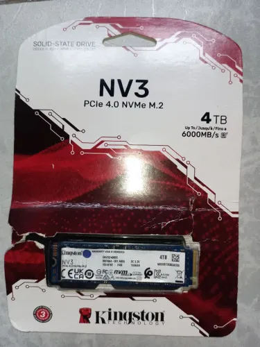 SSD nvme 4tb Kingston NV3 PCIe 4.0 PC note e PS5
