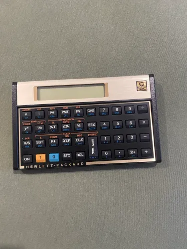 Calculadora HP 12C gold