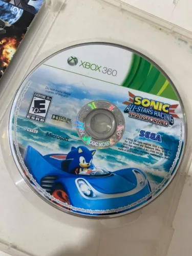 JOGO SONIC ALL-STARS RACING TRANFORMED PARA XBOX 360