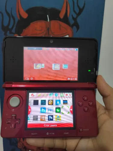 Nintendo 3DS Old Vermelho 