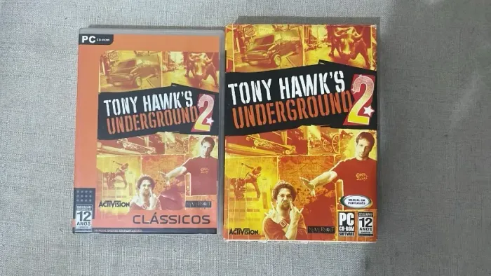 2 Jogos PC : Tony Hawk's Underground 2 + Tony Hawk Underground 2 Clássicos