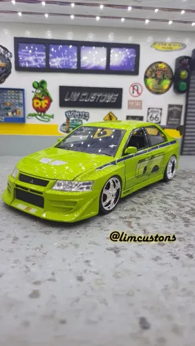 Jada toys 1:24 - Mitsubishi Lancer Evo 2002 Brian