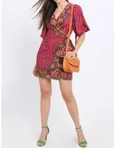 Vestido Curto FARM Estampado Flora- M