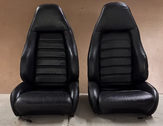 Par Bancos Originais Porsche 911 SC Rennsport Preto