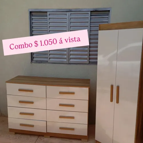 Conjunto Cômoda + Multiuso Novos na Promoção 