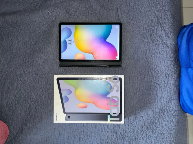 Tab S6 SAMSUNG (acompanha caneta digital original Samsung e capa de proteção original)