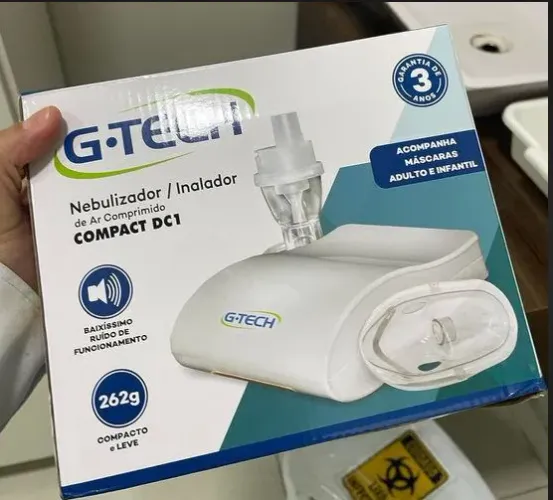 NEBULIZADOR GTECH DC1 BAIXO RUIDO