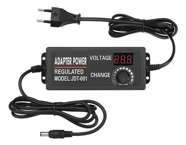 Fonte De Alimentação Digital Ajustável 9-24v 3a Bivolt