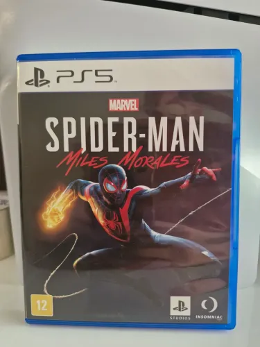SPIDER MAN MILES MORALES PS5 MÍDIA FÍSICA
