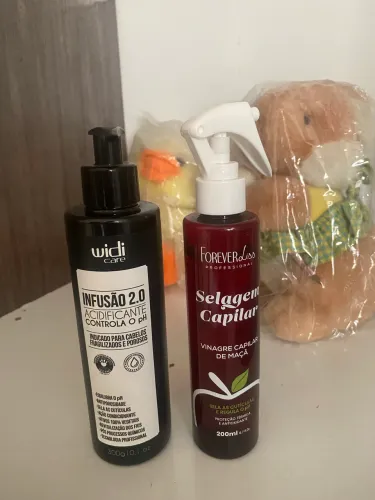 Kit acidificantes para cabelos