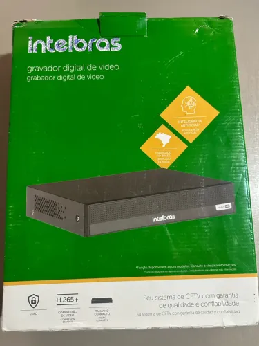 Gravador de vídeo digital Intelbras usado