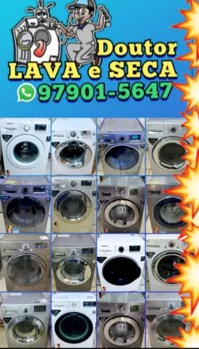 LAVA E SECA SEMINOVAS com Garantia, Entrega e Instalação GRÁTIS*! Lindas Todas OK !