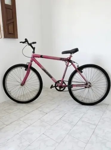 Bicicleta Ultra Bikes Aro 26 Rosa - Ótimo Estado / Desapego