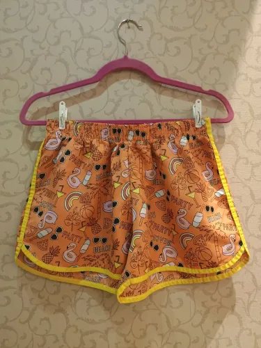 Short Doluccy g | estampa beach party | cintura elástica