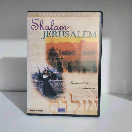 DVD Shalom Jerusalém Paul Wilbur (Diante do Trono) 