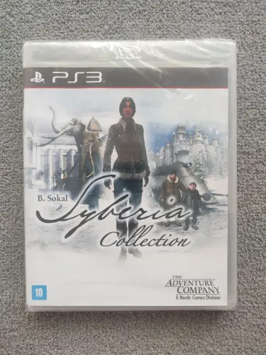 Syberia Collection PS3 - Lacrado!!!!! - Novo!!! - Jogo Muito Raro!