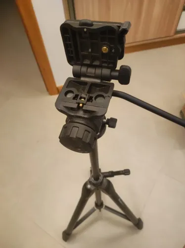 Tripé Profissional Fancier WT-3717 com Cabeça de Vídeo + Bag de Transporte