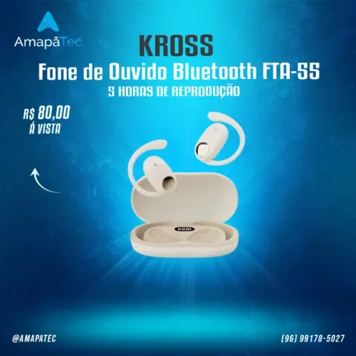 Fone De Ouvido Kross FTA-55 TWS