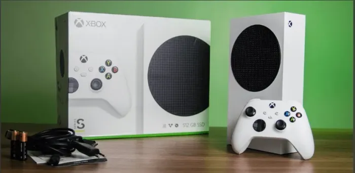 Xbox series S, 512 Gb, estado de novo, acompanha um controle, acompanha caixa, cabos.