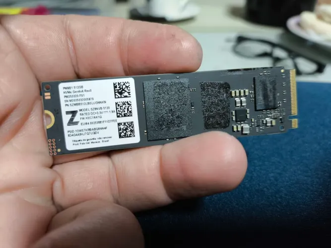 SSD NVMe 512GB Samsung PCI4.0