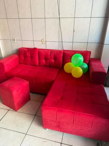 Sofá de canto Chaise 3 lugares pronta entrega 750$
