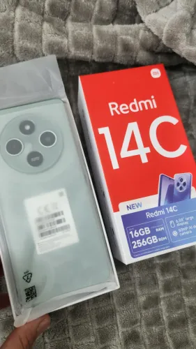 Celular Redmi 14C 256 gb dual câmera, AI tela de 6.88