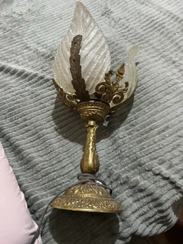 Abajur em bronze 