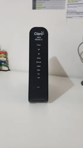 Moldem claro wifi roteador