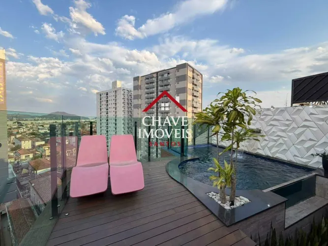 Cobertura 171,71m, Porteira fechada com piscina e placa solar, apenas 1.647.000,00, próxim