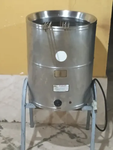 Fritadeira Elétrica Industrial em Inox - Oportunidade