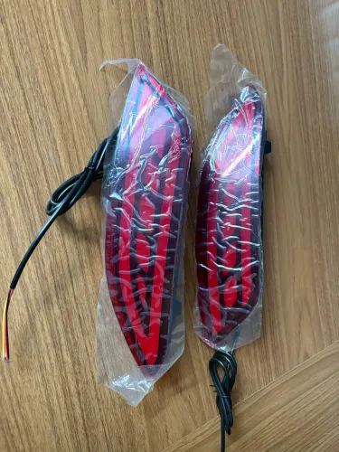1 par led refletor de para-choque traseiro Honda HRV