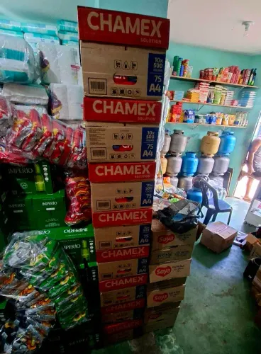8 caixas de papel de ofício A4 (10x500)