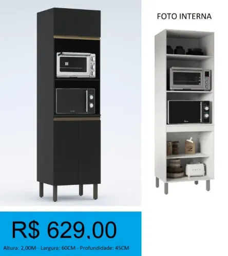 Torre quente com nichos - compre hoje e receba em até 72 horas