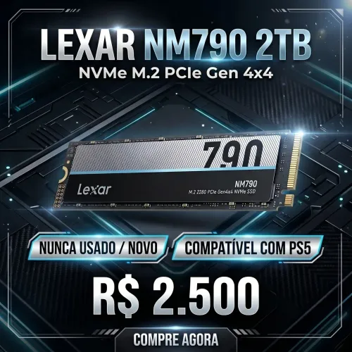 LEXAR NM790 2TB NVMe M.2 PCIe Gen 4x4