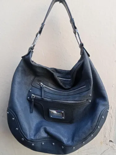 Bolsa de couro legítimo tamanho 40 x 40