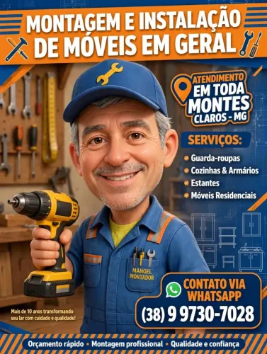 SERVIÇO DE MONTAGEM DE MONTES