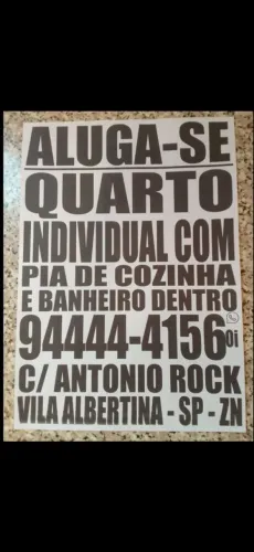 Quartos e casas para alugar