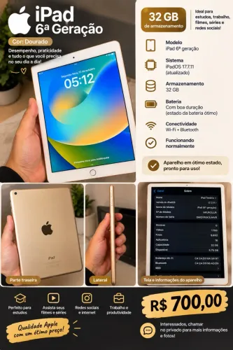 iPad (6a. geração)
