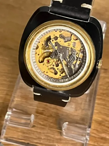 Relógio Citizen Vintage Skeleton Automático (Ref. 4-385241)