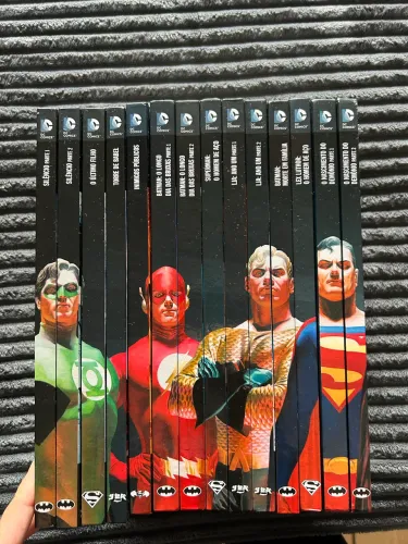Hqs DC - Eaglemoss vol 1 a 12 e 14 e 15